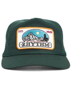 Rhythm Truckerkappe Horizon - Grün