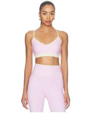 LoveShackFancy Jolanda Bra - Pink