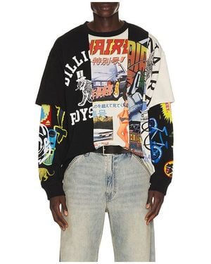 BBCICECREAM Original Layered Long Sleeve Tee - Black