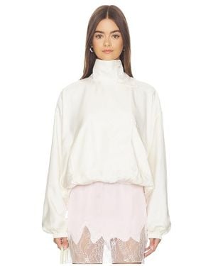Rohe Silk Blouson Anorak Jacket - White