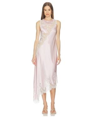 SRG Ellis Silk Midi Dress - White