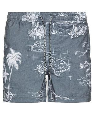 Rails La Brea Swim Shorts - Blue