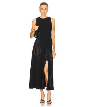 La Ligne Maxikleid - Schwarz