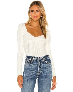 MAJORELLE Jersey Fallone En Color Ivory Talla En - Multicolor