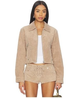 Blank NYC Jacke Latte - Natur