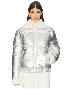 The Upside Lotti Reversible Puffer Jacket - White