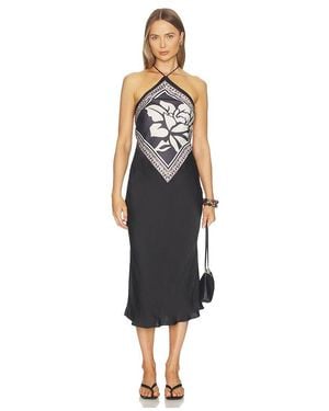 Free People Citrine Midi Dress - Black