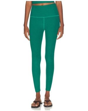 Beyond Yoga Spacedye Caught In The Midi Highwaist Legging - Green
