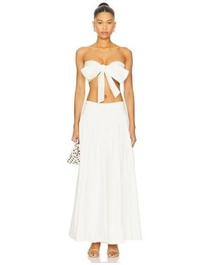 MORE TO COME Helena Skirt Set - White
