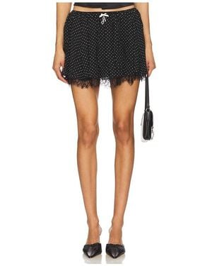 Aniye By Lily Mini Skirt - Black