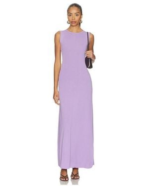 Solid & Striped The Lucerne Dress - Purple