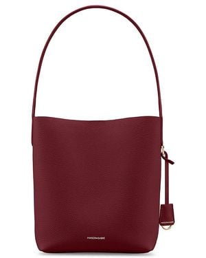 Maison De Sabre Bolso En Color Burgundy Talla - Rojo