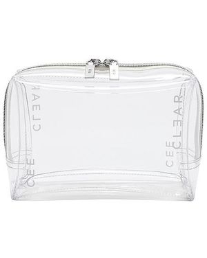 CEE CLEAR Neceser De Maquillaje Small Cosmetic Case En Color Belleza: Na Talla - Blanco