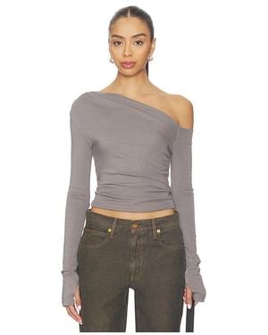 Nia Cleo Top - Gray