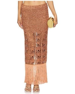 retroféte Naida Skirt - Brown