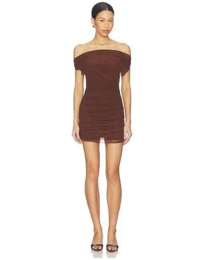 Lovers + Friends Katie Mini Dress - Brown