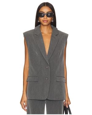 Gestuz Chaleco Joelle En Color Gris Talla (También En 38) - Negro