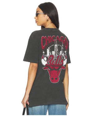 Junk Food Vintage-T-Shirt Bulls Chicago - Rot