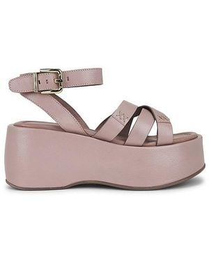Free People Hazel Flatform Sandal - Pink