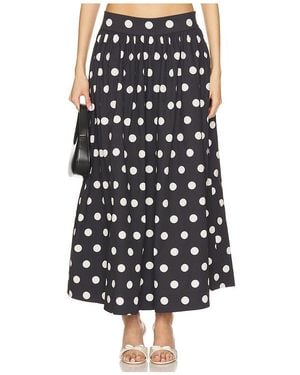 Lovers + Friends Deven Midi Skirt - Black