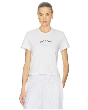 Helsa Cloud Graphic Tee - White