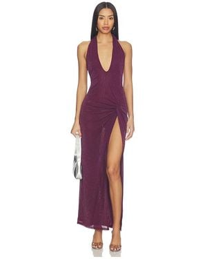 Nbd Vestido Smita En Color Vino Talla (También En Xxs, S, M, Xl) - Morado