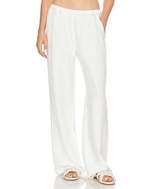 Enza Costa Twill Everywhere Pant - White