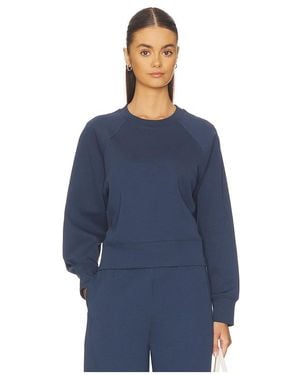 PERFECTWHITETEE Travel Crew Neck Sweatshirt - Blue