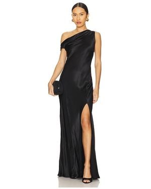 Bec & Bridge Sol Asymmetrical Dress - Black
