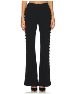 Sans Faff Hose Mit Knöpfen Marais - Schwarz