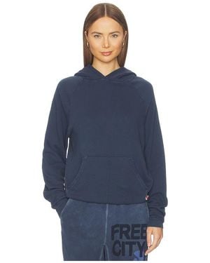 Freecity Basicgoodness Fluff Hoodie - Blue