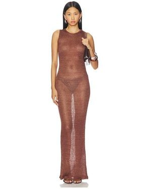 superdown Alix Maxi Dress - Brown