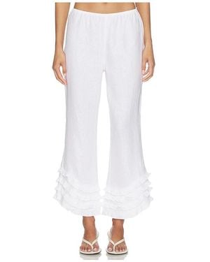 Posse Florence Pant - White