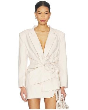 MOTHER OF ALL Flora Jacket - White