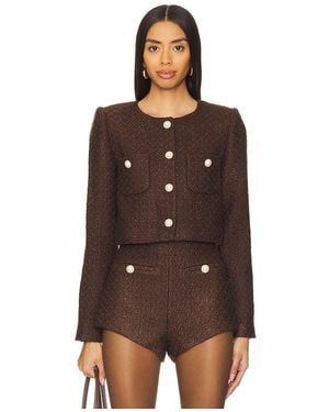 MAJORELLE Riah Jacket - Brown