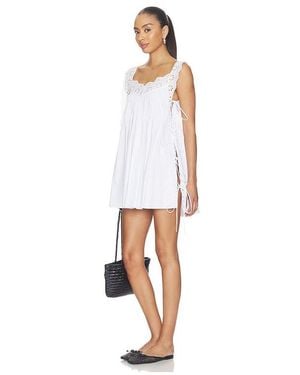 Caroline Constas Lucilla Mini Dress - White