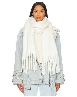 Hat Attack Chic Solid Scarf - White