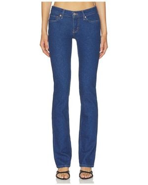 RE/DONE The Lean Straight Leg Jeans - Blue