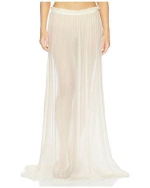 AYA MUSE Palli Skirt - White
