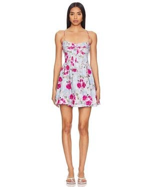 Bardot Elsie Corset Mini Dress - Red