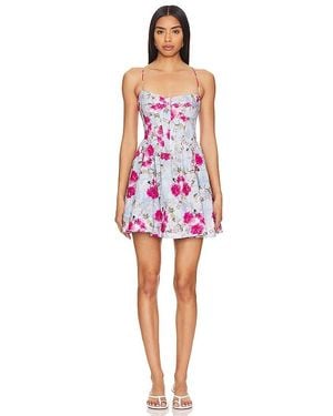 Bardot Elsie Corset Mini Dress - Red