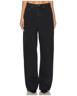 GRLFRND Enya Drop Rise Jeans - Black