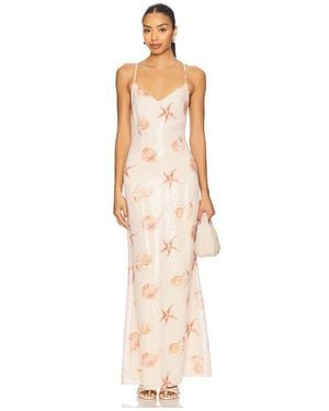 Runaway the Label Niyah Maxi Dress - White