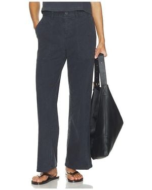 James Perse Relaxed Herringbone Pant En Color Azul Talla (También En 25, 27)