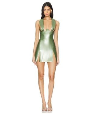 Poster Girl Chambers Latex Dress - Multicolor