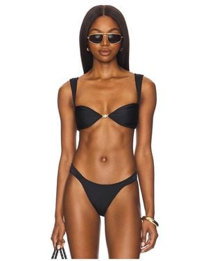 Sommer Swim Soriya Bikini Top - Black
