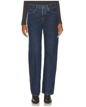 Agolde DROIT LOW RISE LOOSE en Blue - Bleu