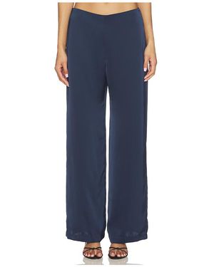 Amanda Uprichard Pantalón Linda En Color Negro Talla (También En Xs, Xl) - Azul