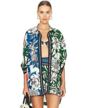 Agua Bendita Chrissy Top - Blue