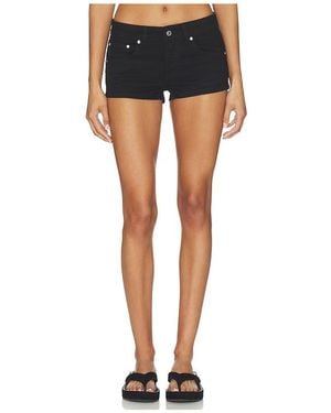EB DENIM Paloma Micro Short En Color Negro Talla (También En 26, 27, 28, 29) - Azul